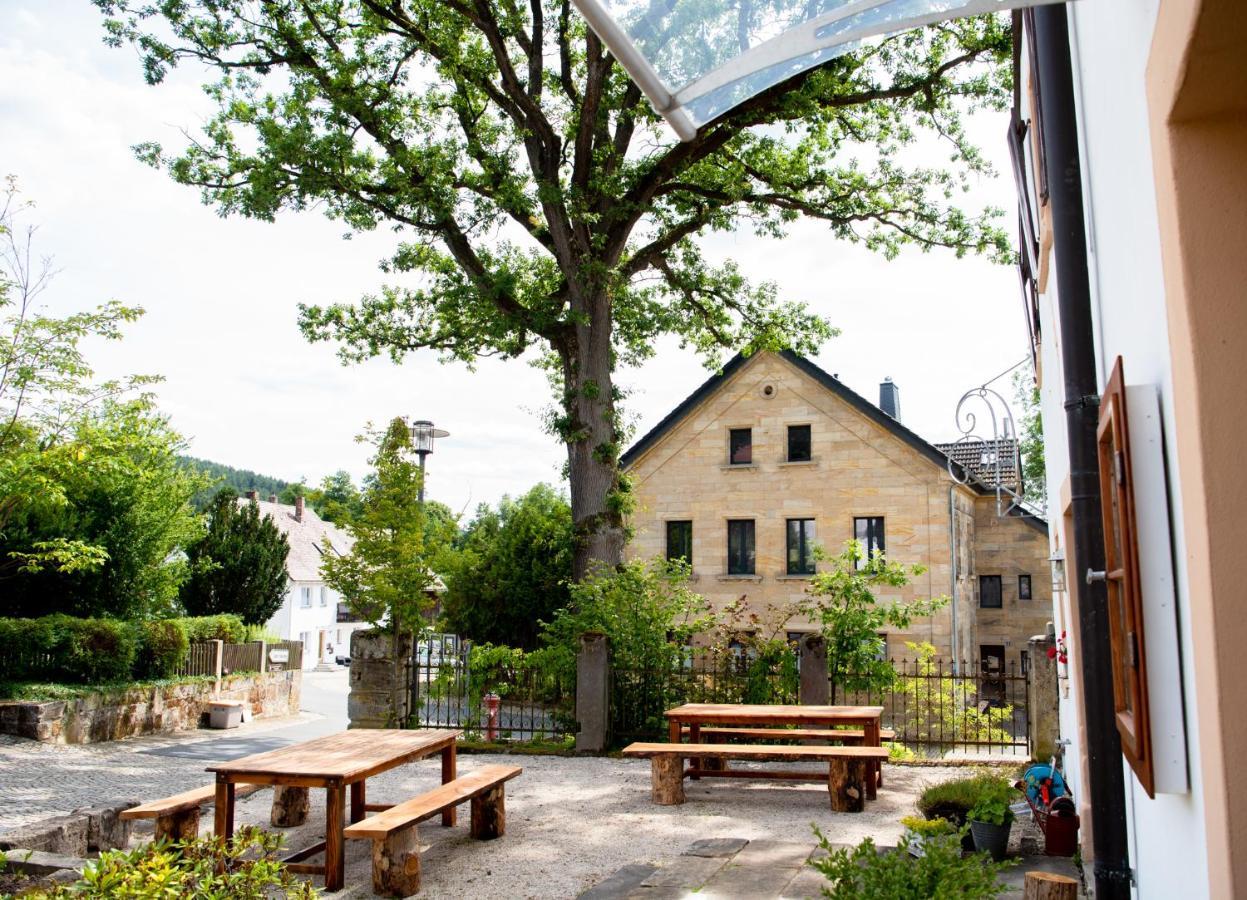 Gutshof Mengersdorf Otel Mistelgau Dış mekan fotoğraf